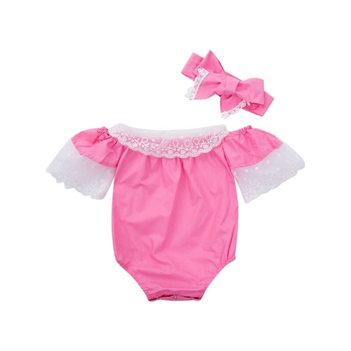 Princess Newborn Baby Girl Bodysuits