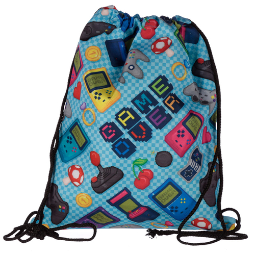 Handy Drawstring Bag - Fun Gaming Design