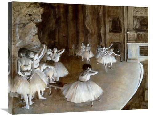 Global Gallery GCS-277306-30-142 30 in. Ballet Rehearsal on the Set&#4