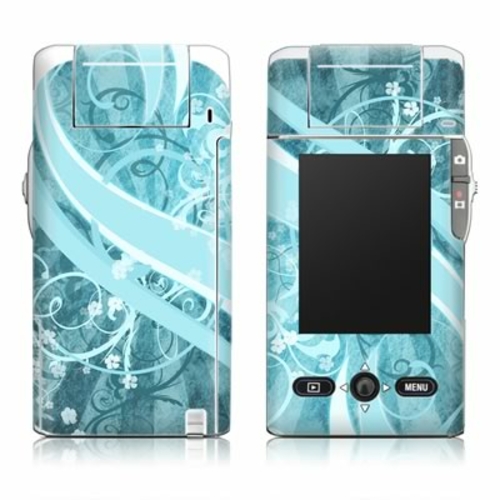 DecalGirl SBLOG-FLOR-BLU Sony Bloggie Skin - Flores Agua