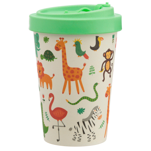 Bamboo Composite Zooniverse Screw Top Travel Mug