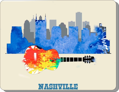 City of Nashville Mouse Pad