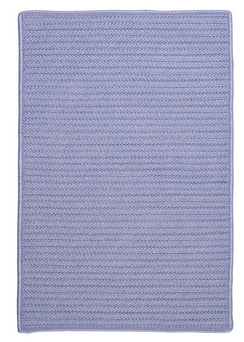 Colonial Mills Rug H533R024X144S Simply Home Solid - Amethyst 2 ft. x 