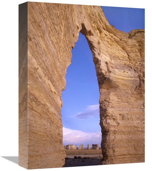 Global Gallery GCS-452240-1216-142 12 x 16 in. Arch in Monument Rocks 