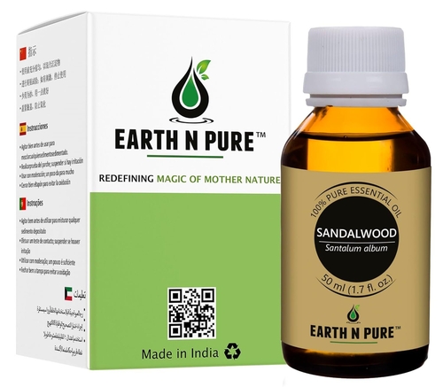 Pure Sandalwood (Chandan Oil) Essential Oil for Skin- Natural and