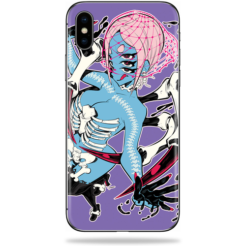 MightySkins APIPHXSM-Skeleton Girl Skin for Apple iPhone XS Max - Skel