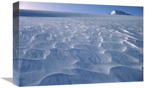 Global Gallery GCS-453484-1218-142 12 x 18 in. Wind Waves on Snow,