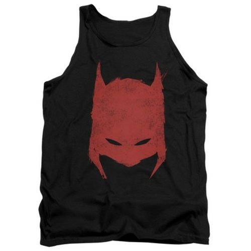 Batman-Hacked & Scratched - Adult Tank Top - Black, Extra Large