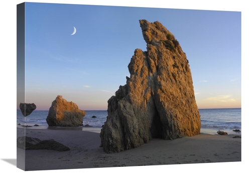 Global Gallery GCS-396437-1824-142 18 x 24 in. Crescent Moon Over El M