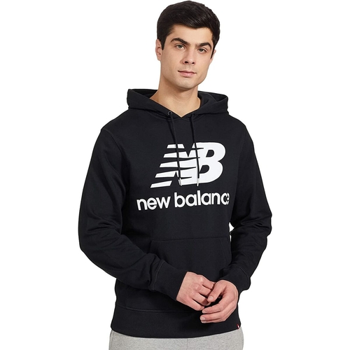 Men’s Hoodie  ESSE ST LOGO POHO New Balance MT03558 Black