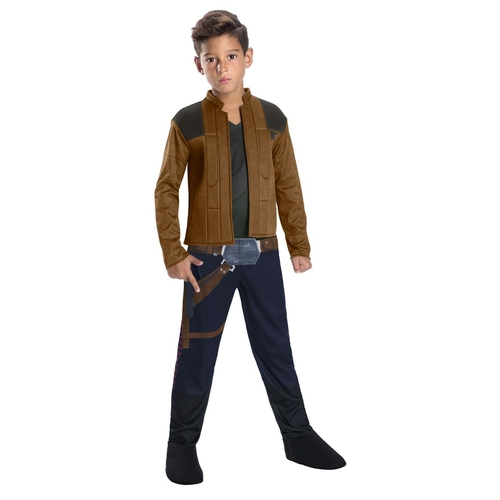 Rubies 266352 Halloween Solo A Star Wars Story-Han Solo Boys Costume -