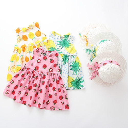Kawaii Toddler Baby Kids Girls Summer Fruit