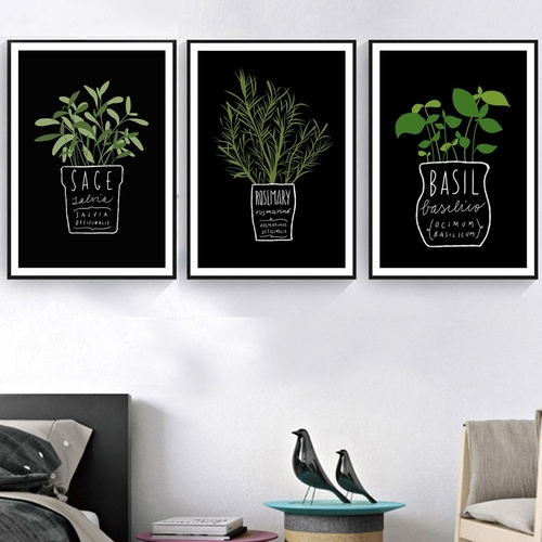 Canvas Pictures Decor Kitchen Office Wall