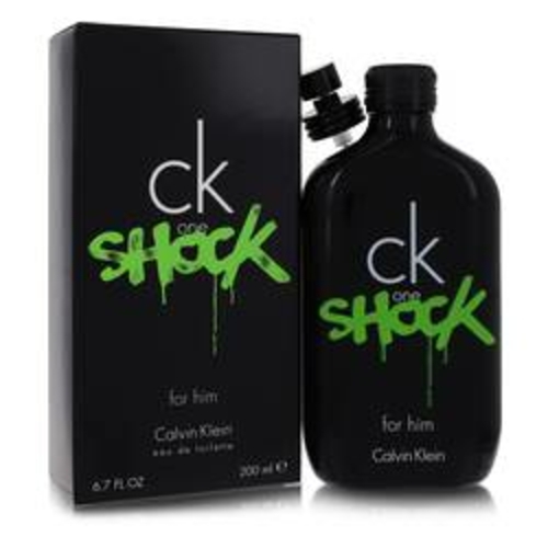 Ck One Shock Eau De Toilette Spray By Calvin Klein 6.7 oz Eau De