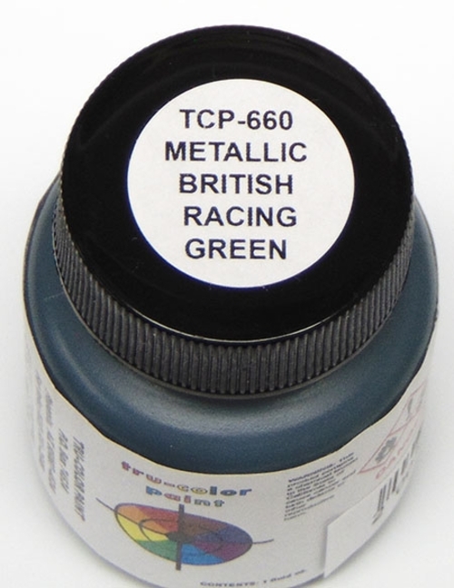 Tru-Color Paint TCP660 Metallic British Racing Green Air Brush Paint