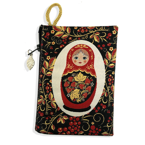 Matryoshka 2 Sided Pouch 