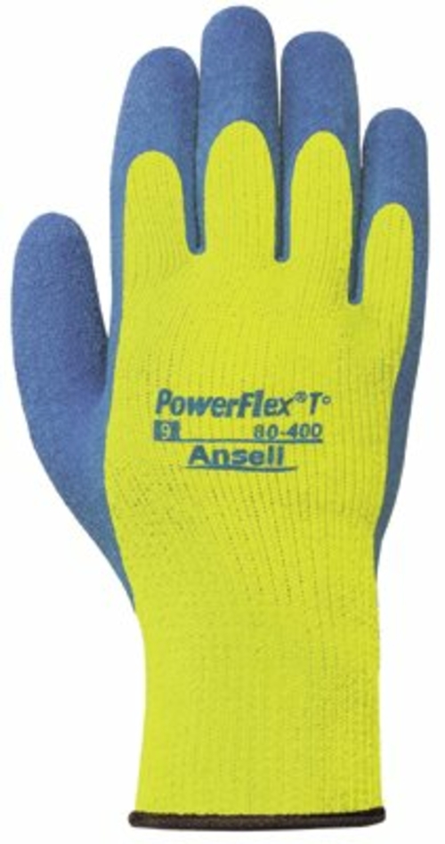 Ansell 012-80-400-10 206421 10 Powerflex Natural Rubber