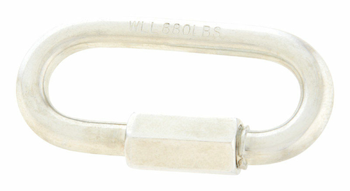 Apex Tool Group T7645126V 0.25 in. Quick Link Chain  Silver - Pack of 