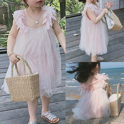 New Sweet Kids Baby Girl Sleeveless Dress