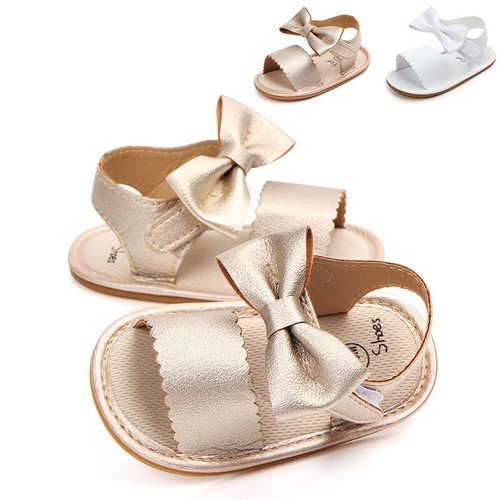 Fashion Newborn Baby Girls Bowknot Sandals