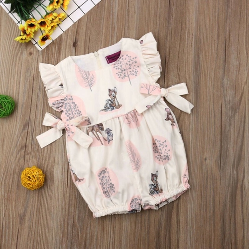 Fashion Sweet Newborn Cotton Sleeveless Baby