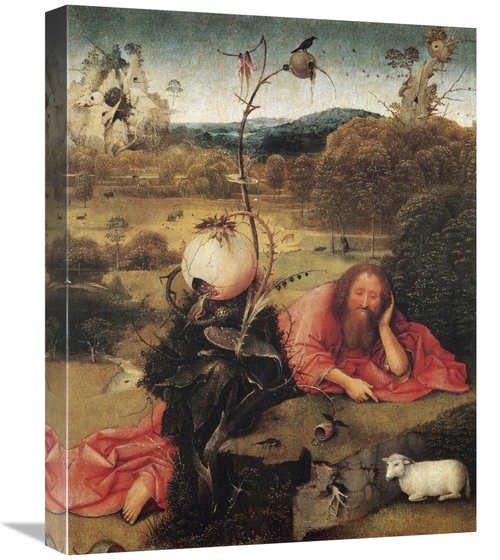 Global Gallery GCS-372609-22-142 22 in. St John the Baptist in the Wil