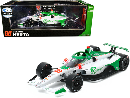Dallara IndyCar #88 Colton Herta \Capstone Turbine Corporation\"
