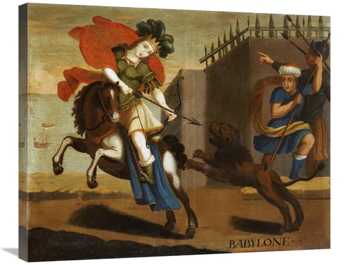 Global Gallery GCS-267901-30-142 30 in. Babylon the Wonders of the Anc