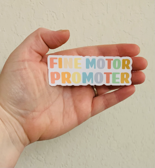 Fine motor- Occupational Therapist Sticker/Magnet