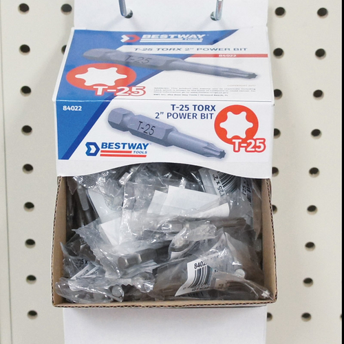 Best Way Tools 2601672 0.25 x 2 in. Carbon Steel Torx Power Bits, 