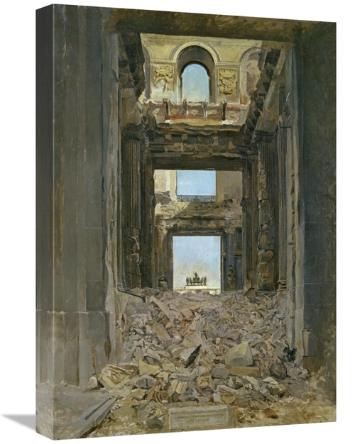 Global Gallery GCS-282502-22-142 22 in. Ruines Des Tuileries Art Print