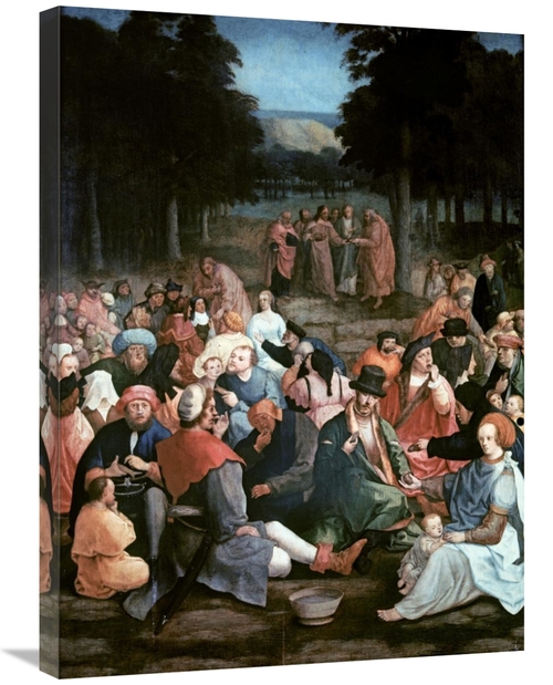 Global Gallery GCS-283298-30-142 30 in. Miracle of the Loaves & the Fi