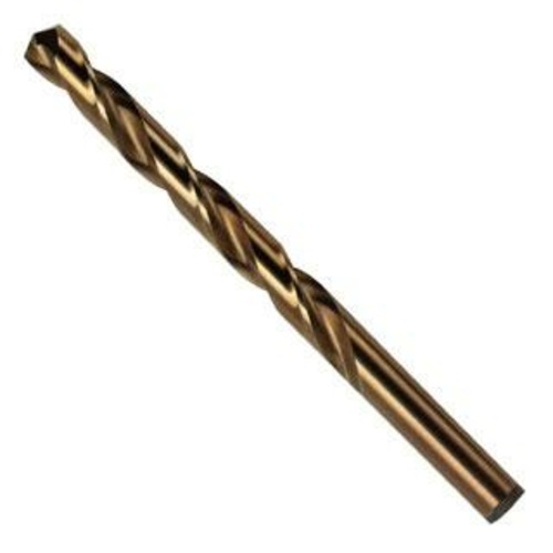 5 in. Cobalt High Speed Steel Fractional Straight Shank Jobber Length 