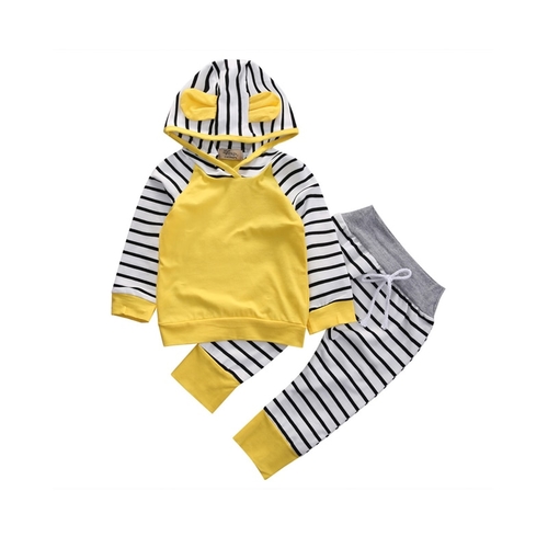 0 3Y Spring Fall Fashion Casual 2PCS Toddler Baby