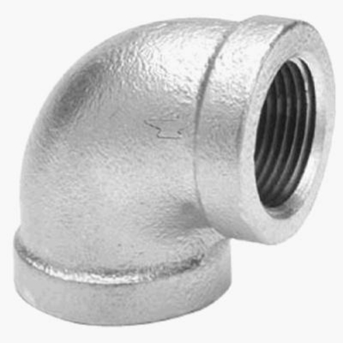 8700124251 1 in. Malleable Iron Pipe Fitting Galvanized 90 Degree Elbo