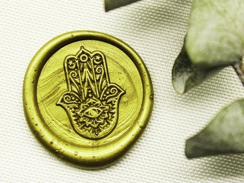 Fatima's hand Wax Seal stamp- Wax Seal stamp invitation wax seal