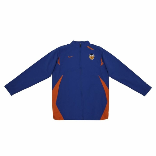 Children's Jacket Nike Valencia CF Woven Warm Up Blue