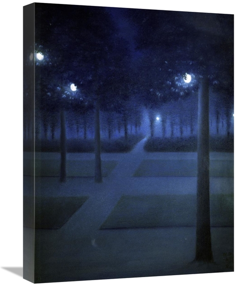 Global Gallery GCS-277352-22-142 22 in. Night in the Park Royal, B