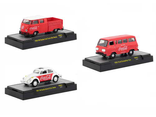\Coca-Cola\" Set of 3 Cars Release 4 Limited Edition to 4800 pieces