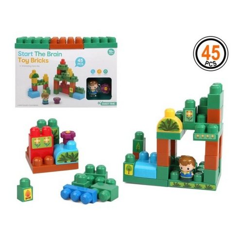 Building Blocks Game Start the Brain 114645 (45 pcs)