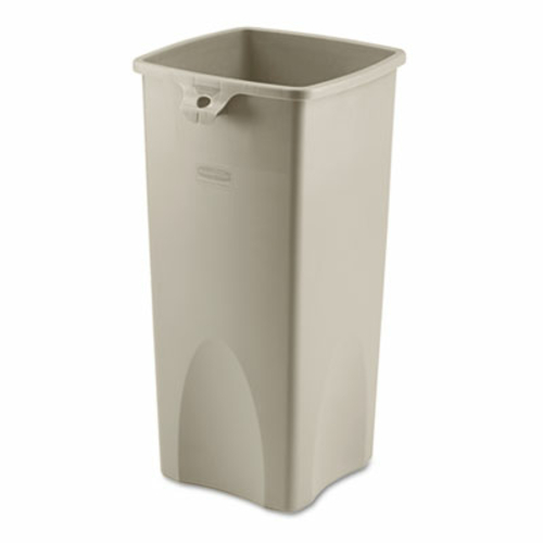 Rcp 356988BG Untouchable Waste Container  Square  Plastic  23 gal  Bei