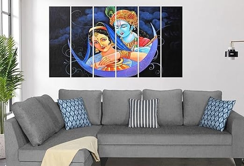 Set Of 5 Wall Painting multiple Frame For Home Decoration, Living