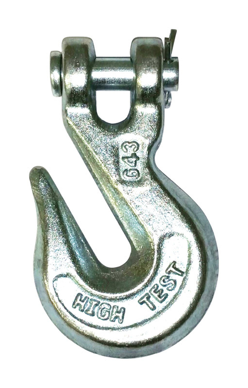 Baron 5004911 4 in. & 3900 lbs Farm Screw Pin Grab Hook - Galvanized