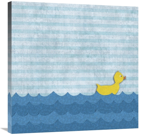 Global Gallery GCS-388514-3030-142 30 x 30 in. Ducks - Little Duckling