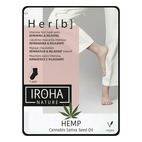 Foot Mask Cannabis Iroha 659410