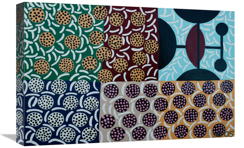 Global Gallery GCS-479193-1624-142 16 x 24 in. Circle Point Art Print 