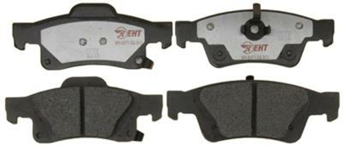 RM Brakes EHT1498 Ceramic Brake Pad Set With Hardware