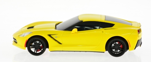 CIS-Associates 866-2429-Y 1-24 Scale Licensed Chevrolet Corvette C7 wi