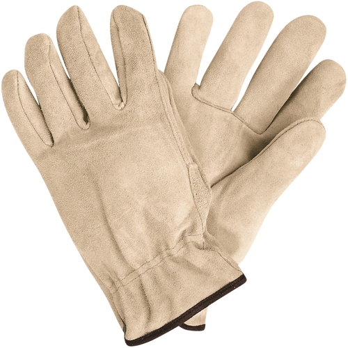 Box Partners GLV1064XL Deluxe Cowhide Leather Drivers Gloves, Natu