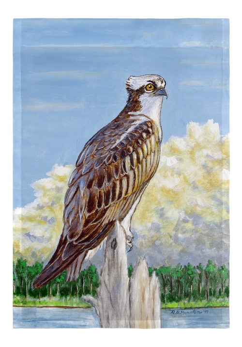 Betsy Drake FL771 Osprey Overlook Flag - 12.5 x 18 in.